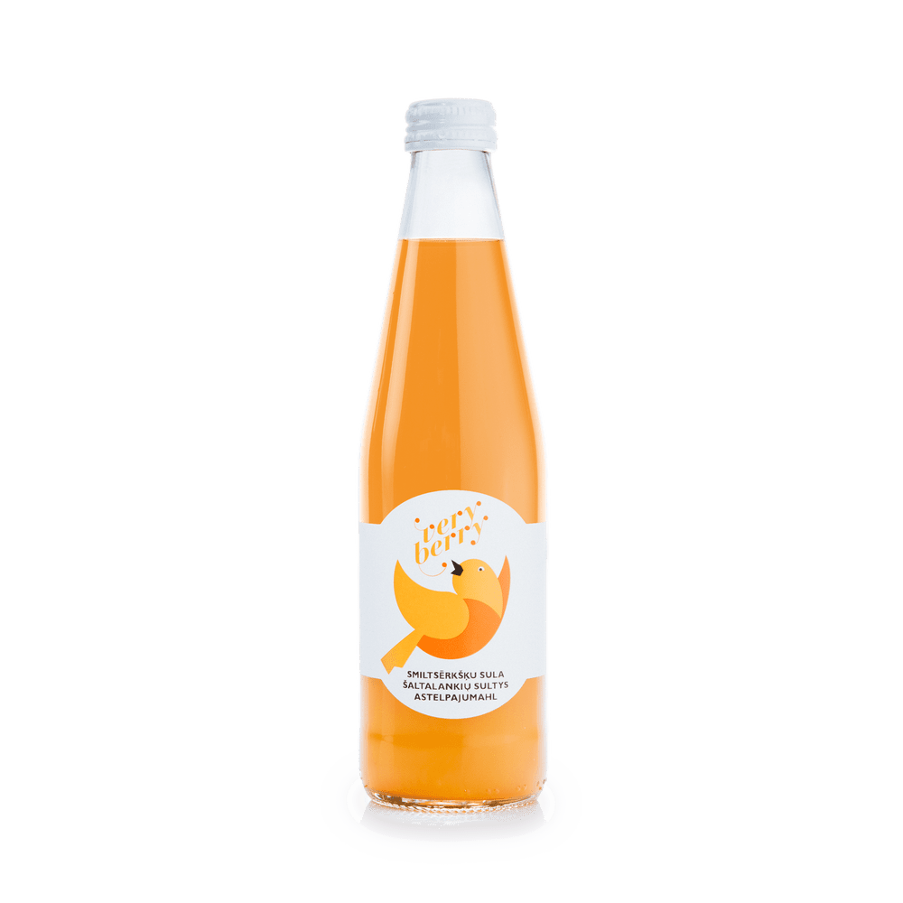 100% Pure Sea Buckthorn Juice 0.33L / 2.25L
