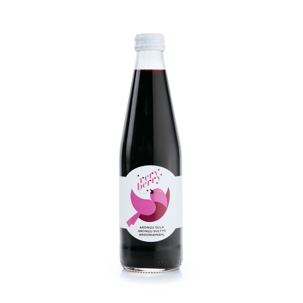 100% Pure Aronia Juice 0.33L / 2.25L