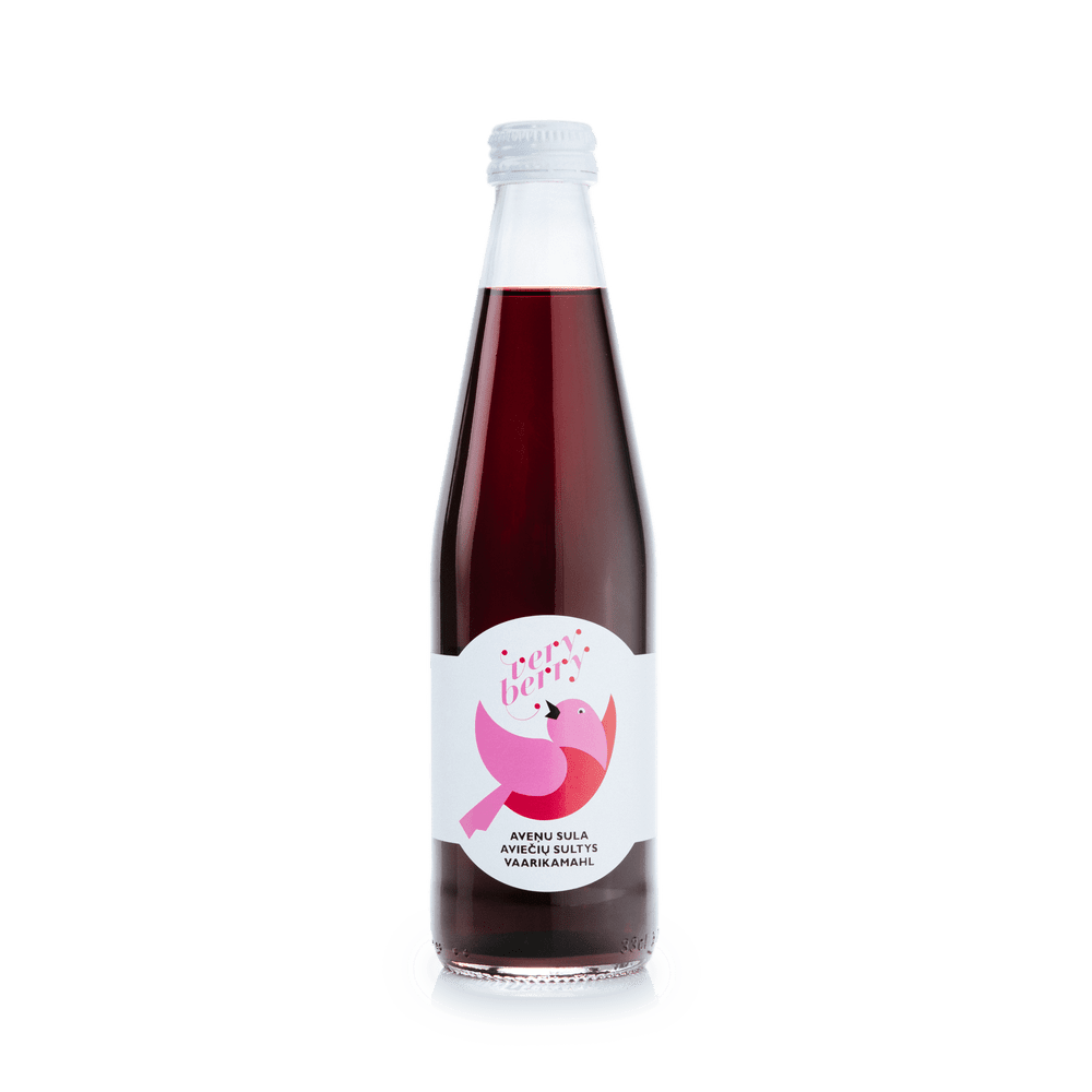 100% Pure Raspberry Juice 0.33L / 2.25L