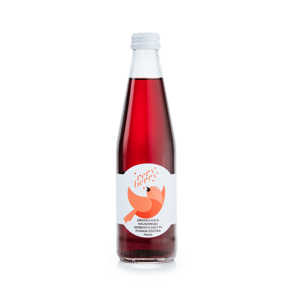 100% Pure Red Currant Juice 0.33L / 2.25L