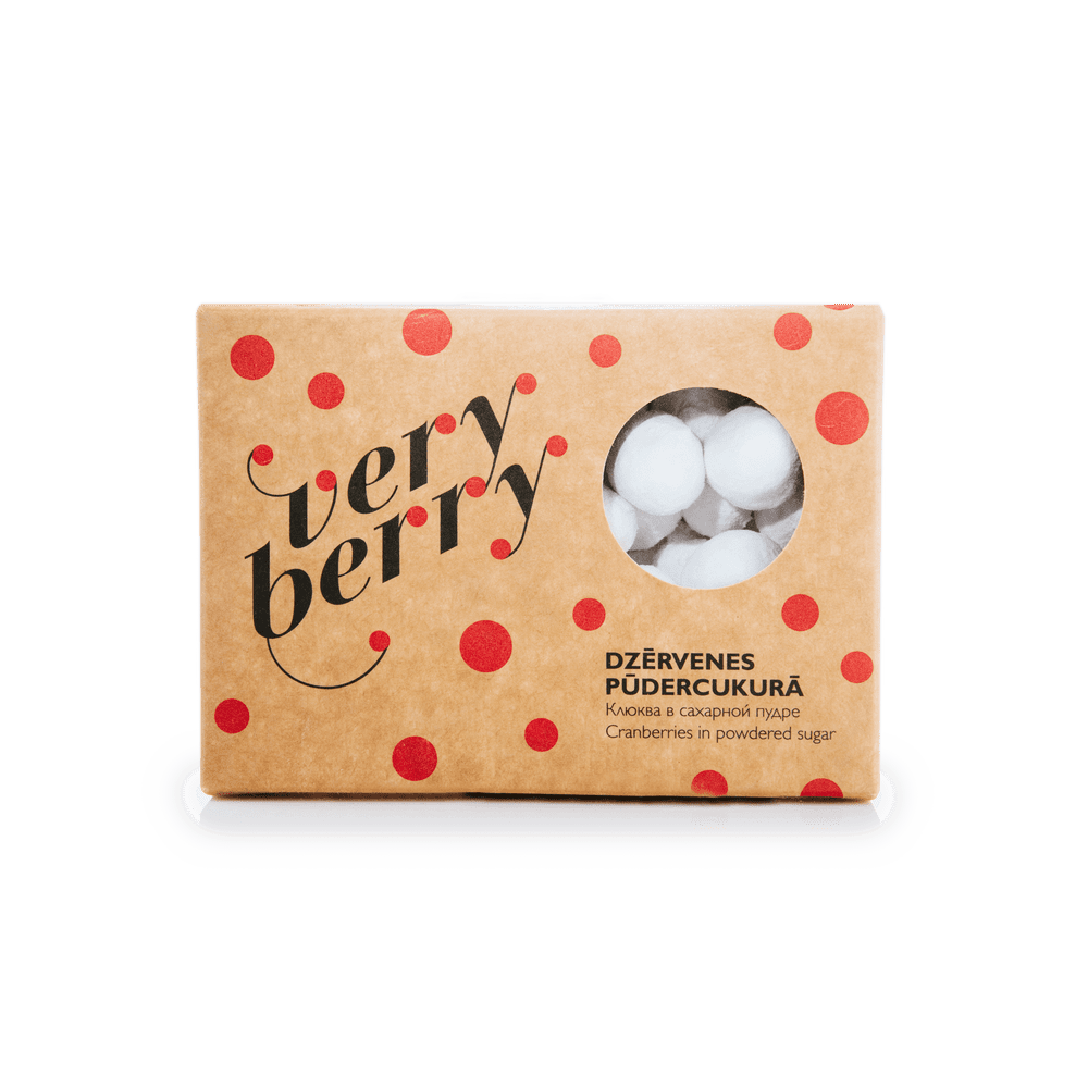 Dzērvenes Pūdercukurā