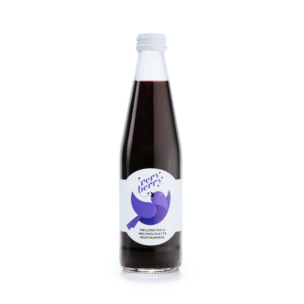 100% Pure Blueberry Juice 0.33L / 2.25L – SIA 